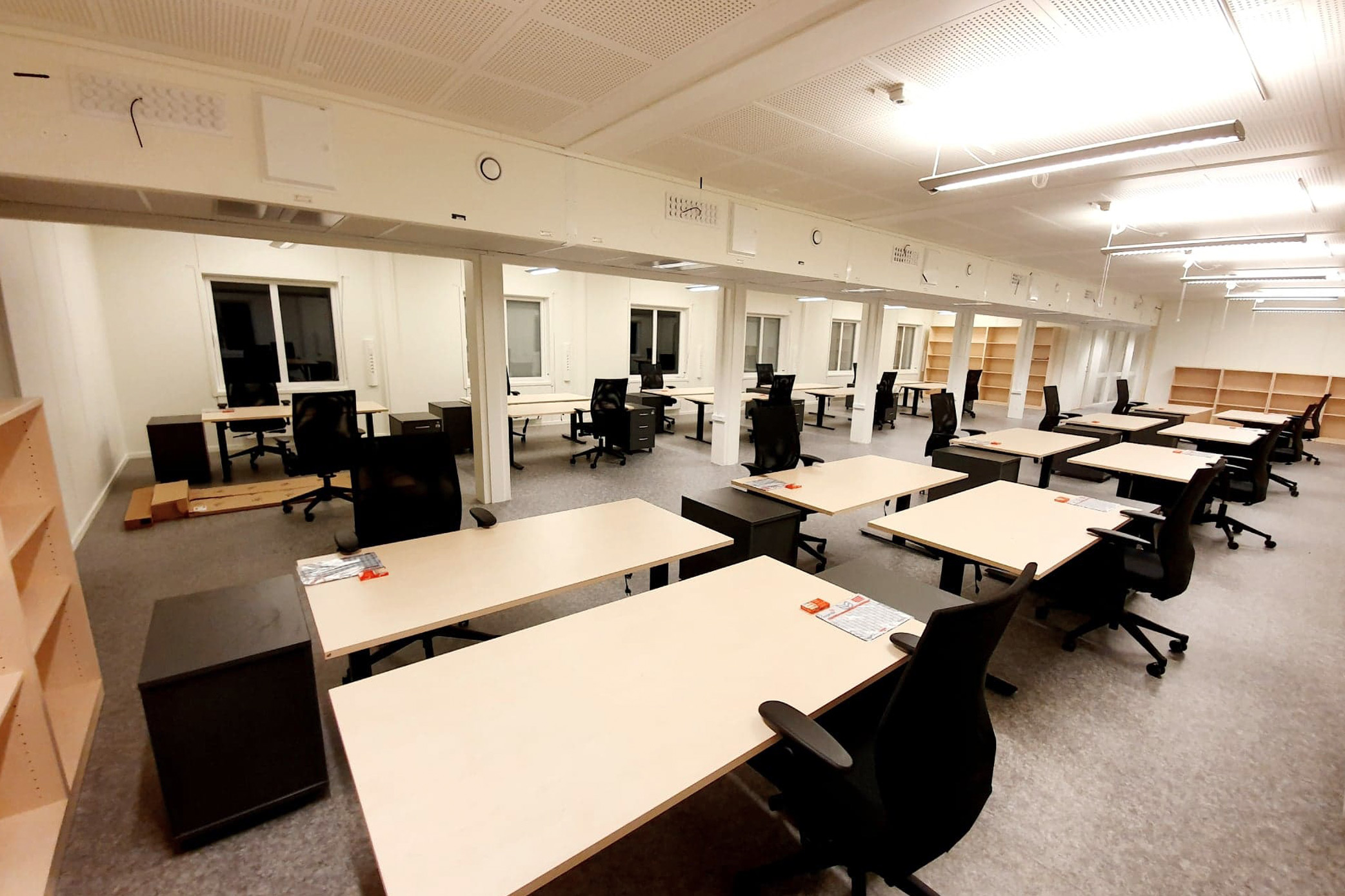 Kontormoduler til Scanport