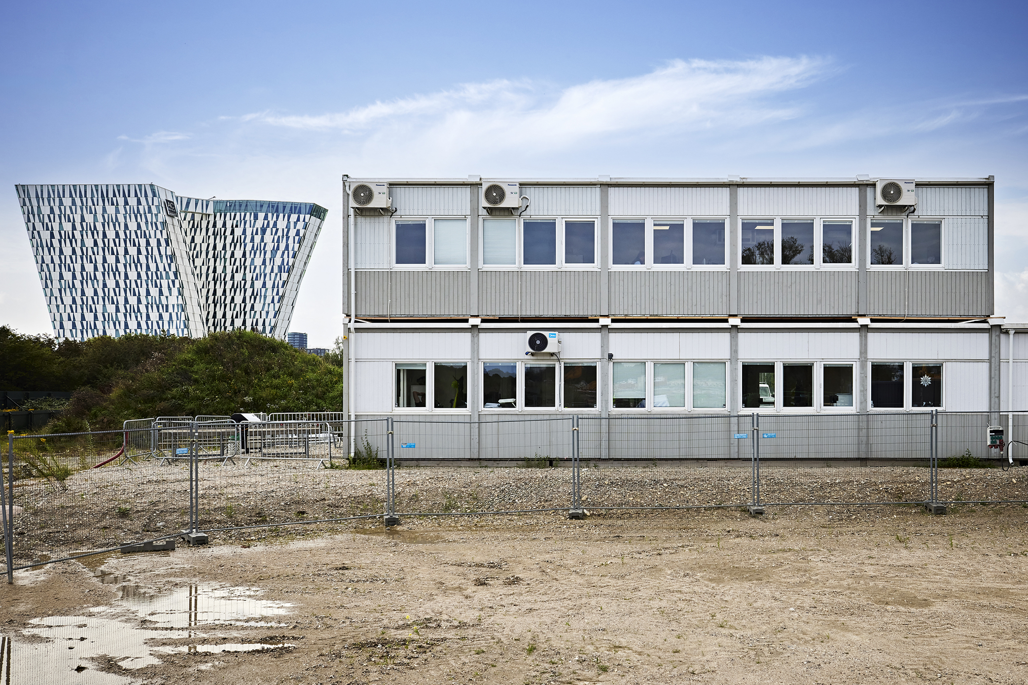 Projektkontormoduler til Tscherning A/S