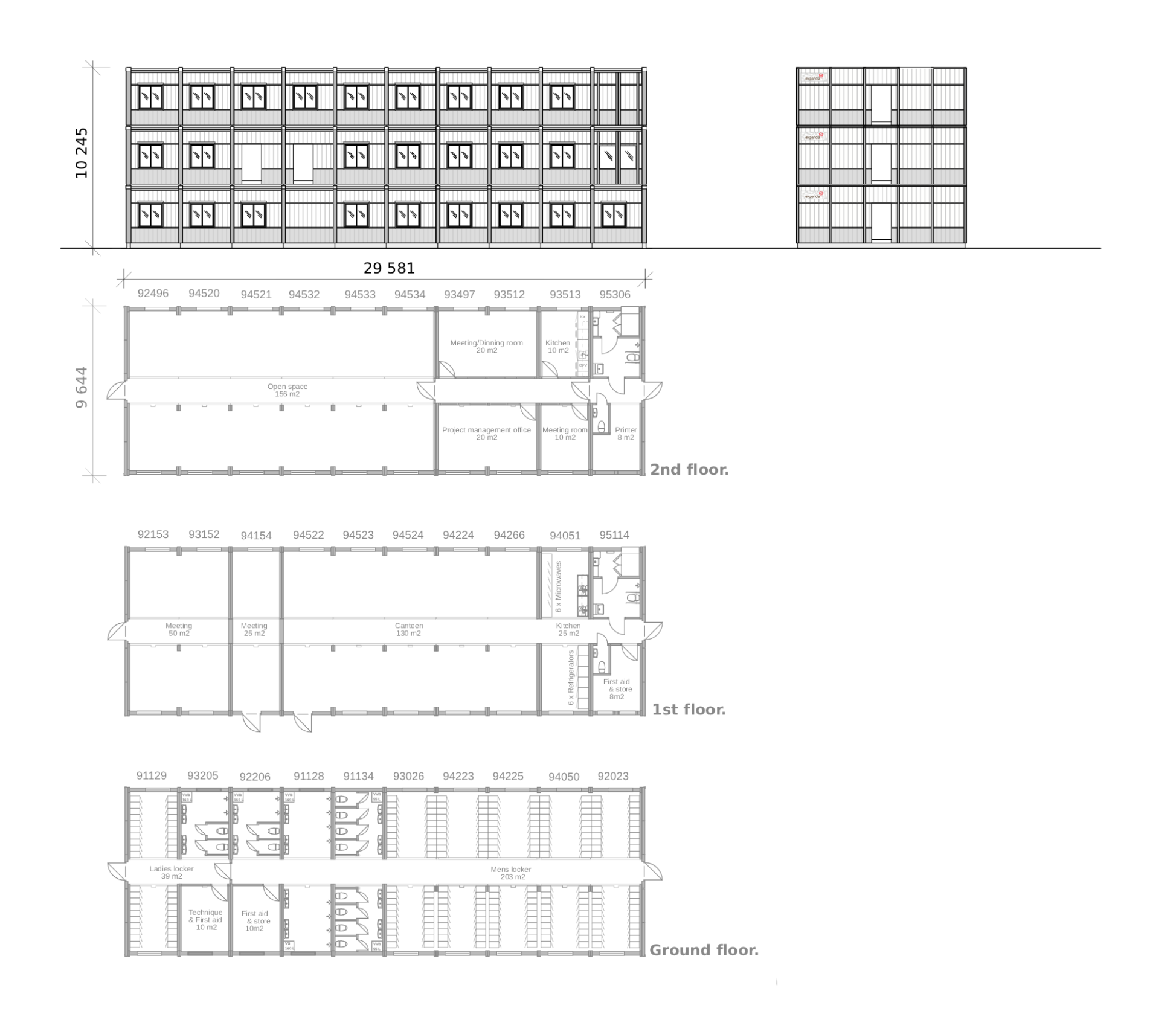Plantegning Scanport